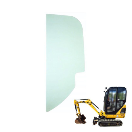 SZYBA ZA DRZWI LEWA BOCZNA CAT, WACKER NEUSON - nr części: 370-1497, 1000260330, 3701497