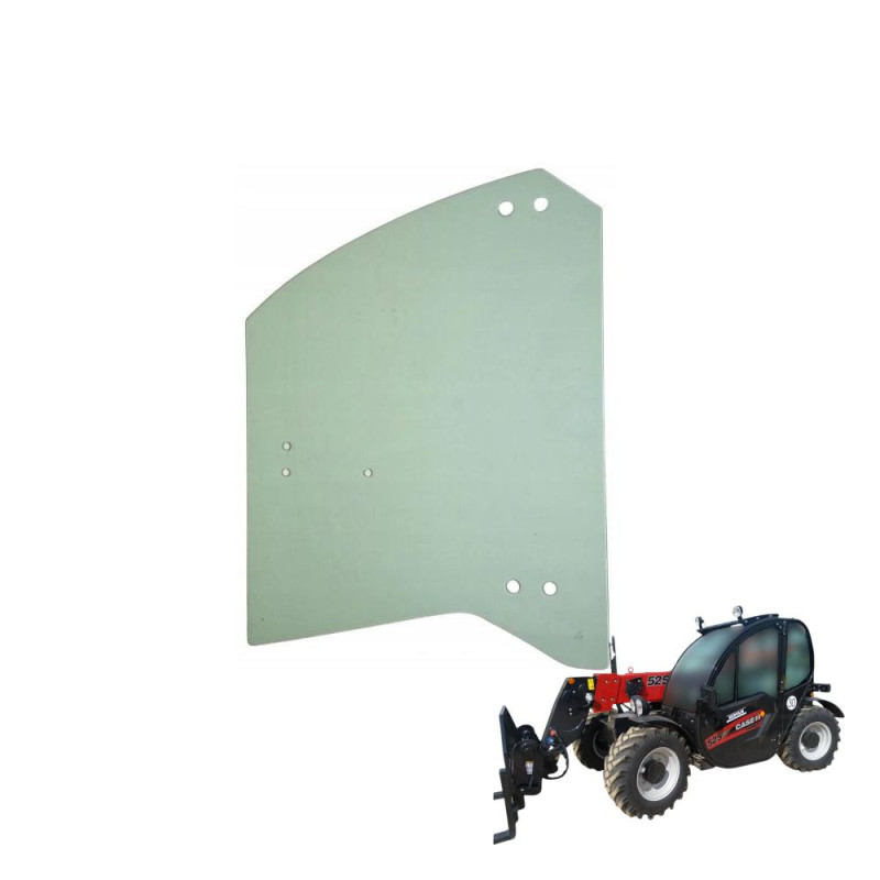 SZYBA W DRZWI BOCZNA LEWA NEW HOLLAND, CASE - nr części: 47673656