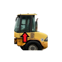 SZYBA BOCZNA LEWA DOLNA DRZWI VOLVO - nr części: 2906703