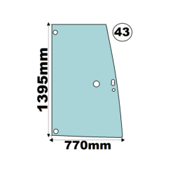 SZYBA LEWA PRAWA KRAMER BOCZNA DRZWI