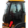 SZYBA W DRZWI LEWA JCB
