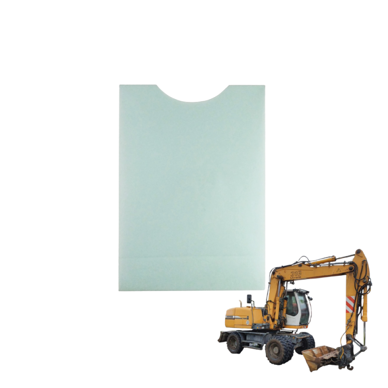 SZYBA PRZEDNIA Z WYCIĘCIEM LIEBHERR