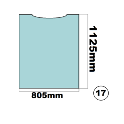 SZYBA PRZEDNIA Z WYCIĘCIEM LIEBHERR