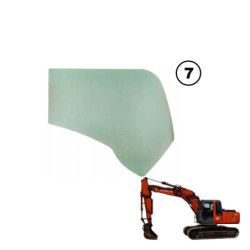 BOCZNA PRAWA SZYBA JOHN DEERE HITACHI - nr części: 4651655