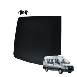 SZYBA TYLNA LEWA W DRZWI MERCEDES SPRINTER II, MERCEDES SPRINTER III, VOLKSWAGEN CRAFTER I