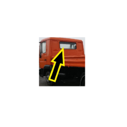 SZYBA TYLNA ŚCIANY GRODZIOWEJ MAN F90, F2000