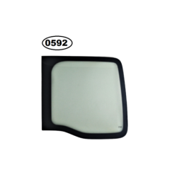 SZYBA TYLNA PRAWA W DRZWI OPEL MOVANO I, RENAULT MASTER II, NISSAN INTERSTAR - nr części: 8200030740