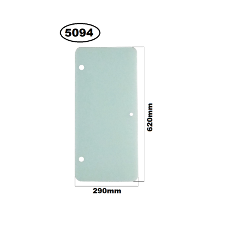 SZYBA LEWA BOCZNA ZA DRZWIAMI DO DŹWIGU KESLA HDS