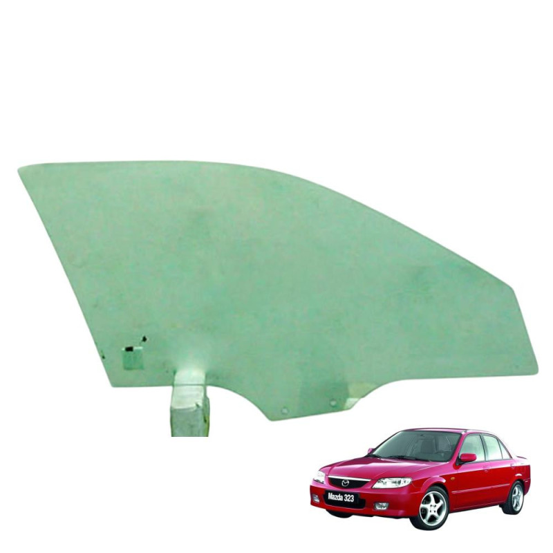 SZYBA BOCZNA MAZDA 323 4D+5D 98-  - nr części: B25D59510A,B25D-59-510A