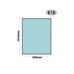 SZYBA PRZÓD KOMATSU - nr części: 20Y-53-11520