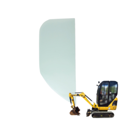 SZYBA BOCZNA PRAWA TYLNA CAT, WACKER NEUSON - nr części: 1000136290, 1000260331, 370-1498, 3701498