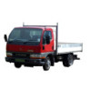 SZYBA CZOŁOWA MITSUBISHI CANTER DOUBLE CAB 96-  - nr części: MC140-430L,MC140430L