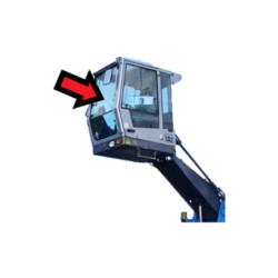 SZYBA PRZÓD GÓRNA TEREX FUCHS