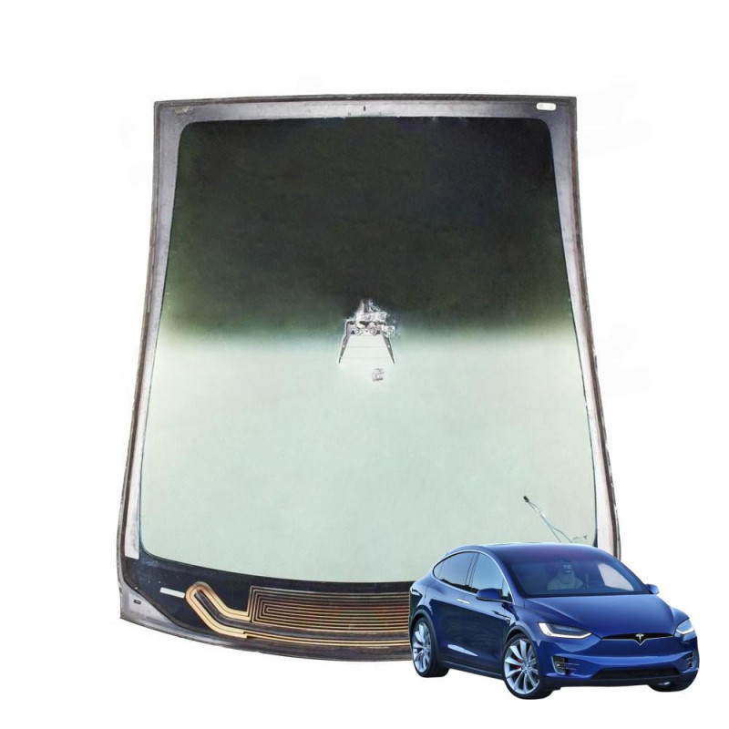 SZYBA CZOŁOWA PANORAMICZNA TESLA X 5D SUV 17-22  - nr części: 1105964-00-B,110596400B,110596400D,1105964-00-D