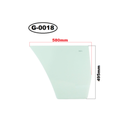 SZYBA BOCZNA DOLNA PRAWA YANMAR - nr części: 72A59-68580, 172A5968580