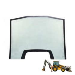 SZYBA VOLVO BL60B/BL71B BACKHOE 2012- FRONT-UPPER