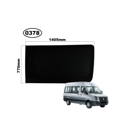 SZYBA BOCZNA PRAWA MERCEDES SPRINTER III, VOLKSWAGEN CRAFTER I, MERCEDES SPRINTER II