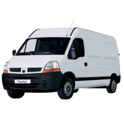 SZYBA TYLNA RENAULT MASTER 01/99-