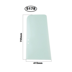 SZYBA TYLNA PRAWA MECALAC