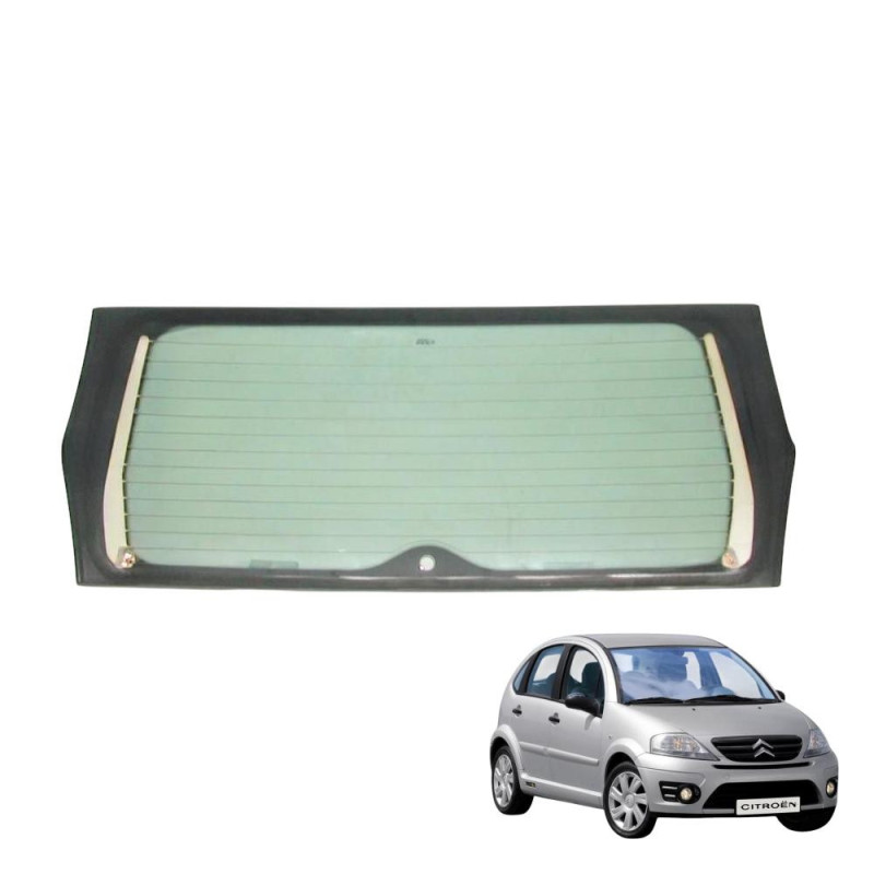 SZYBA TYLNA CITROEN C3 2002-