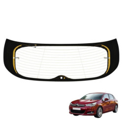SZYBA TYLNA CITROEN C4 3D+5D 2010-