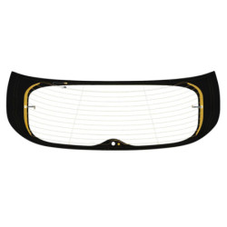 SZYBA TYLNA CITROEN C4 3D+5D 2010-