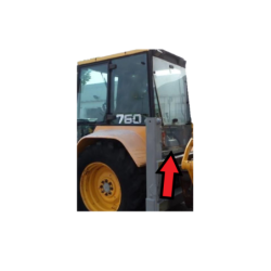 SZYBA TYLNA DOLNA CASE, TEREX, FERMEC, MASSEY FERGUSON - nr części: 3512270M1