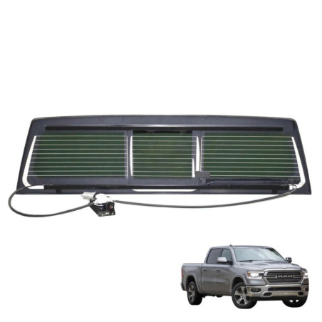 SZYBA TYLNA DODGE RAM 19- CIEMNA