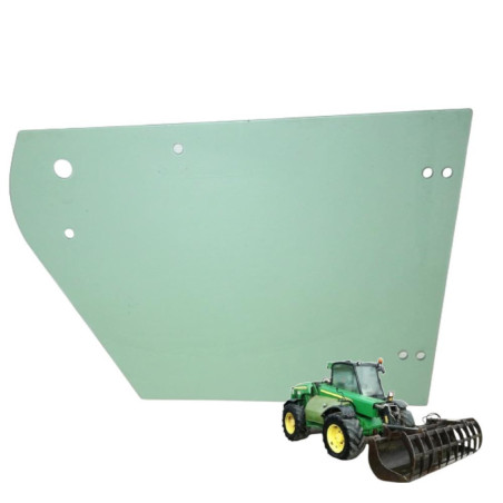 SZYBA LEWA JOHN DEERE DOLNA W DRZWI - nr części: AZ55396, Z70251