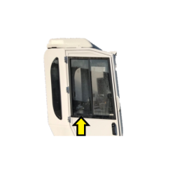 SZYBA BOCZNA PRAWA Z TYŁU PALFINGER EPSILON - EPSCAB