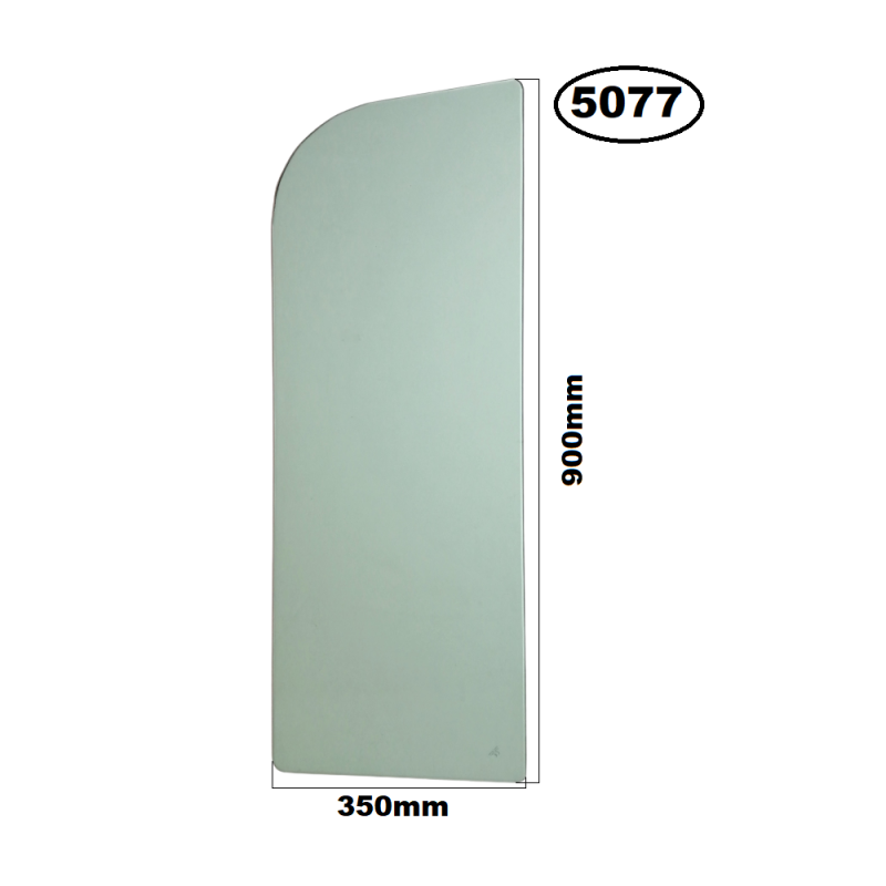 SZYBA LEWA GÓRNA BOCZNA DRZWI YANMAR