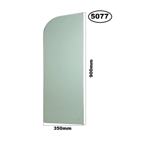 SZYBA LEWA GÓRNA BOCZNA DRZWI YANMAR