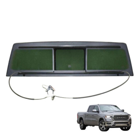 SZYBA TYLNA DODGE RAM 19- CIEMNA