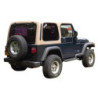 SZYBA TYLNA JEEP WRANGLER TJ 3D 97-