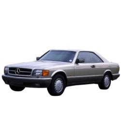 SZYBA TYLNA MERCEDES W126 COUPE 82-91