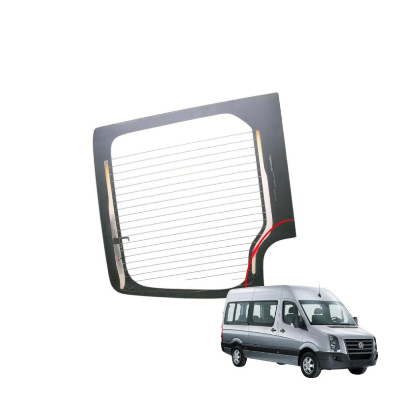 SZYBA TYLNA MERCEDES SPRINTER SWB 2006-