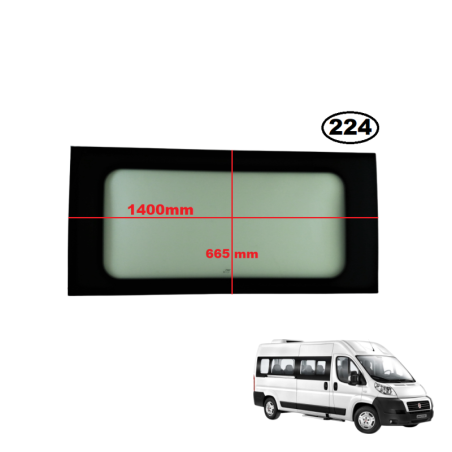 SZYBA BOCZNA PRAWA LUB LEWA FIAT DUCATO III, PEUGEOT BOXER II, CITROEN JUMPER II