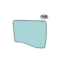 SZYBA BOCZNA OPUSZCZANA W DRZWI PRAWA MAN 2008- POLIFT