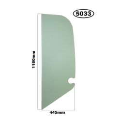 SZYBA LEWA BOCZNA Z TYŁU CAT, WACKER NEUSON - nr części: 376-2078