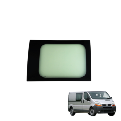 SZYBA BOCZNA PRAWA OPEL VIVARO I, NISSAN PRIMASTAR, RENAULT TRAFIC II - WERSJA KRÓTKA