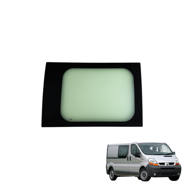SZYBA BOCZNA PRAWA OPEL VIVARO I, NISSAN PRIMASTAR, RENAULT TRAFIC II - WERSJA KRÓTKA