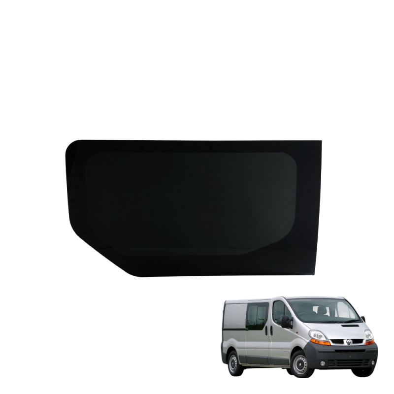 SZYBA BOCZNA LEWA NISSAN PRIMASTAR, OPEL VIVARO I, RENAULT TRAFIC II - nr części: 2000010097630
