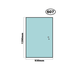 CAT SZYBA TYLNA - nr części: 382-2246, 438-6967, 441-4182, 3822246, 4386967, 4414182