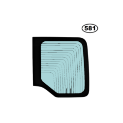 SZYBA PRAWA TYLNA W DRZWI NISSAN NV-400, OPEL MOVANO II, RENAULT MASTER III - nr części: 903000021R, 4419743, 9031200Q0C