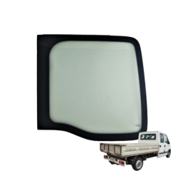 SZYBA PRAWA TYLNA W DRZWI NISSAN INTERSTAR, OPEL MOVANO I, RENAULT MASTER II - nr części: 7701470672, 93179254, 7700351154