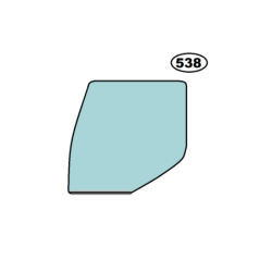 SZYBA LEWA BOCZNA OPUSZCZANA W DRZWI RENAULT MIDLUM, RENAULT PREMIUM, RENAULT KERAX, DAF LF - nr części: 1400792