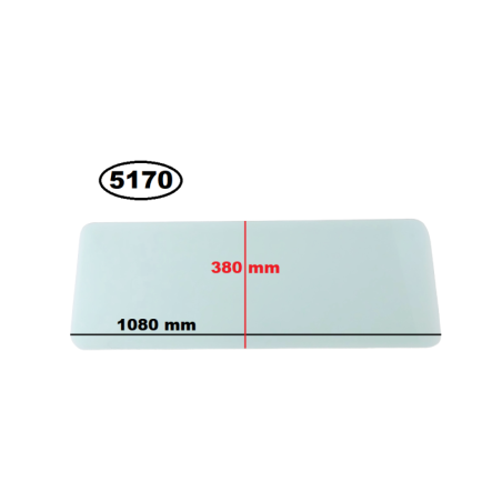 SZYBA TYLNA ŚCIANY GRODZIOWEJ MAN TGX, TGA, TGL, TGM, TGS