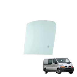 SZYBA LEWA W DRZWI OPUSZCZANA RENAULT, OPEL, NISSAN