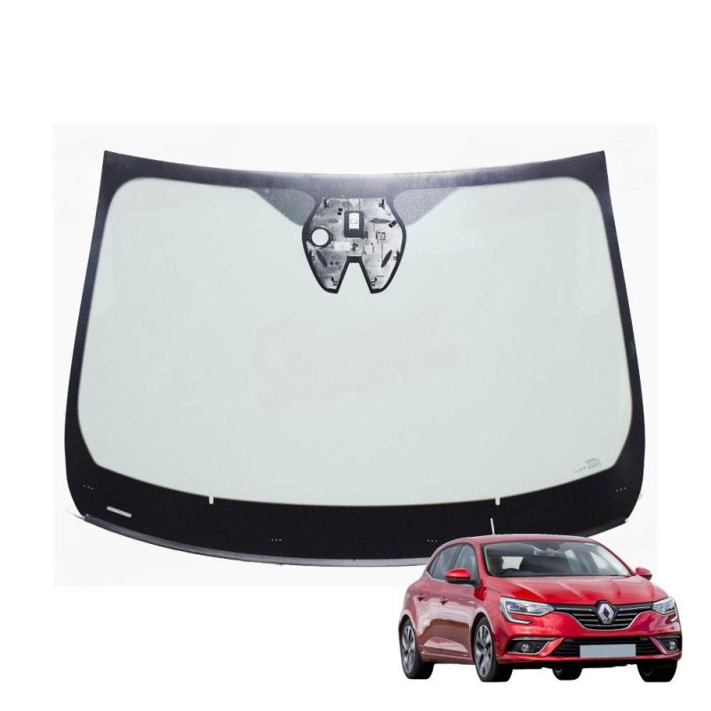 SZYBA CZOŁOWA RENAULT MEGANE IV 5D 2016-  - nr części: 727128191R,727129330R,727121540R