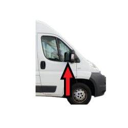 SZYBA BOCZNA PRAWA W DRZWI TRÓJKĄT FIAT DUCATO III, CITROEN JUMPER II, DODGE RAM PROMASTER, PEUGEOT BOXER II, OPEL MOVANO III